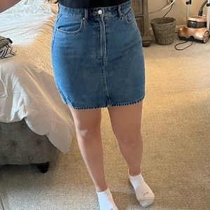 H&M Denim Mini Skirt - US Size 8